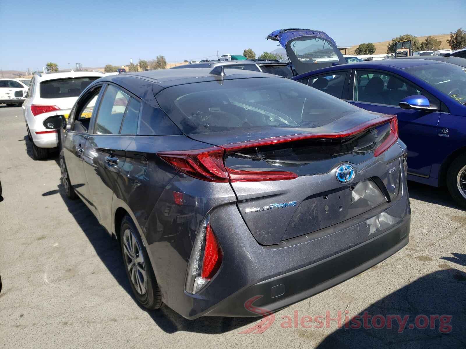 JTDKAMFPXM3177158 2021 TOYOTA PRIUS