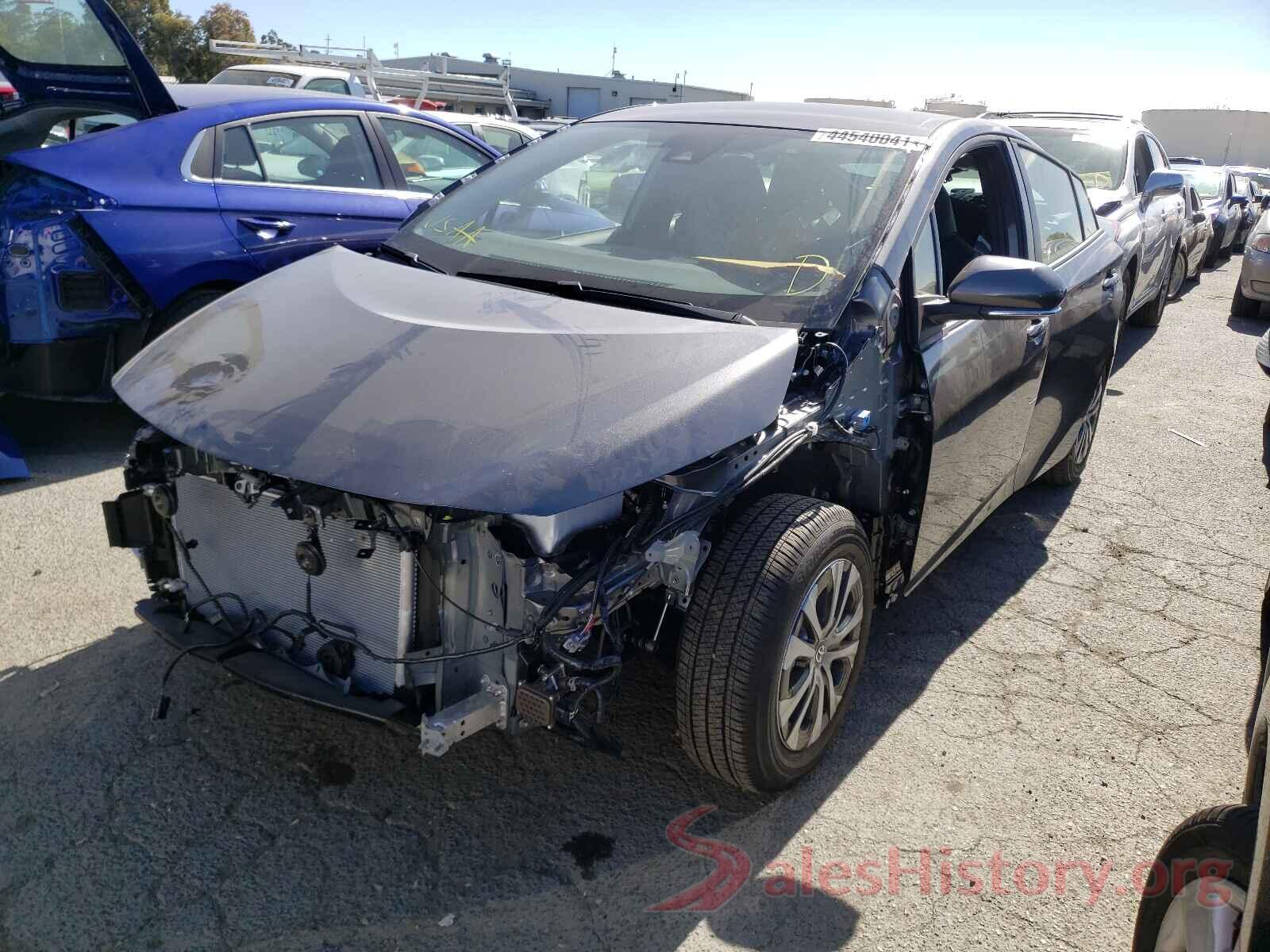 JTDKAMFPXM3177158 2021 TOYOTA PRIUS