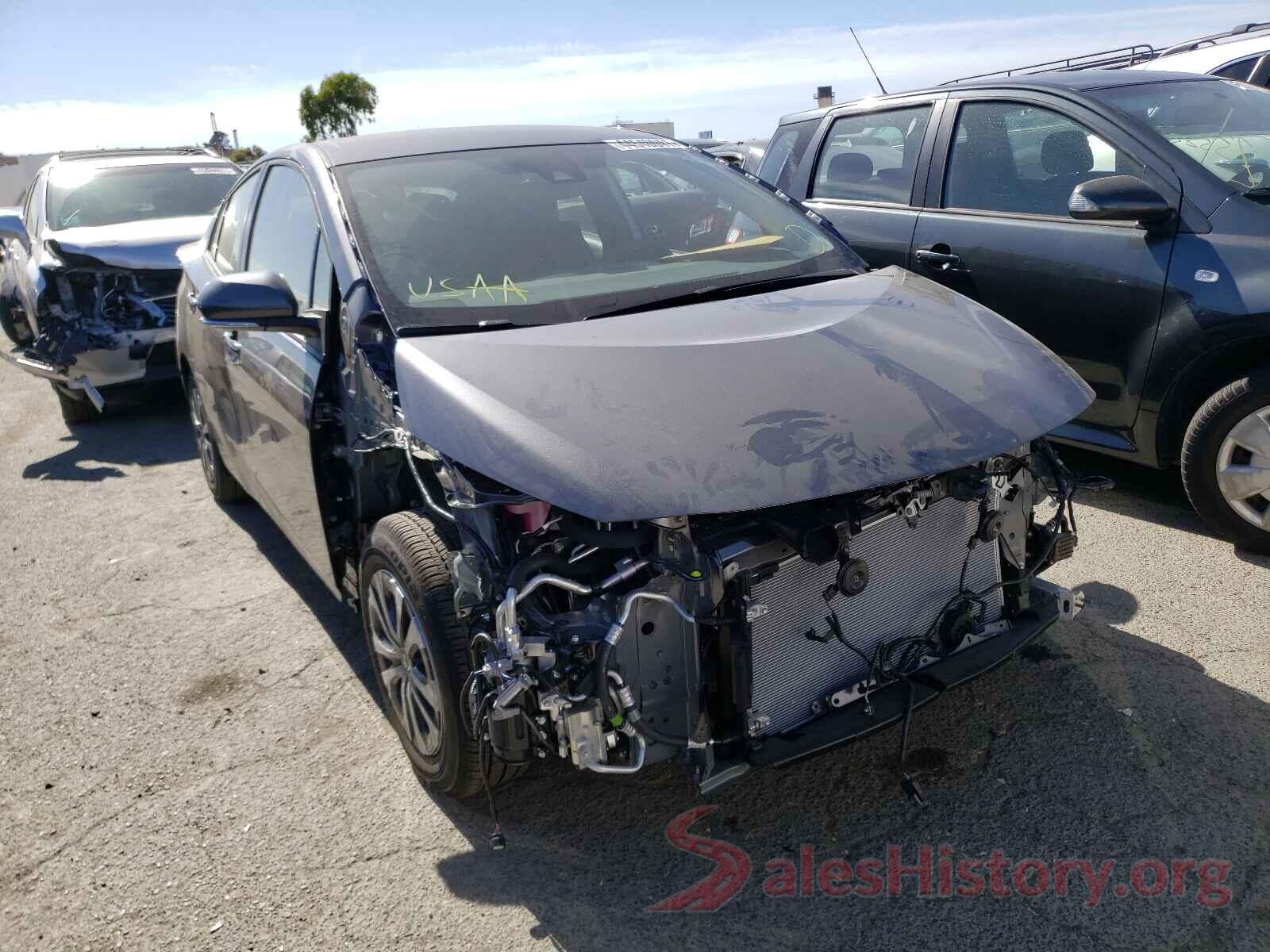 JTDKAMFPXM3177158 2021 TOYOTA PRIUS