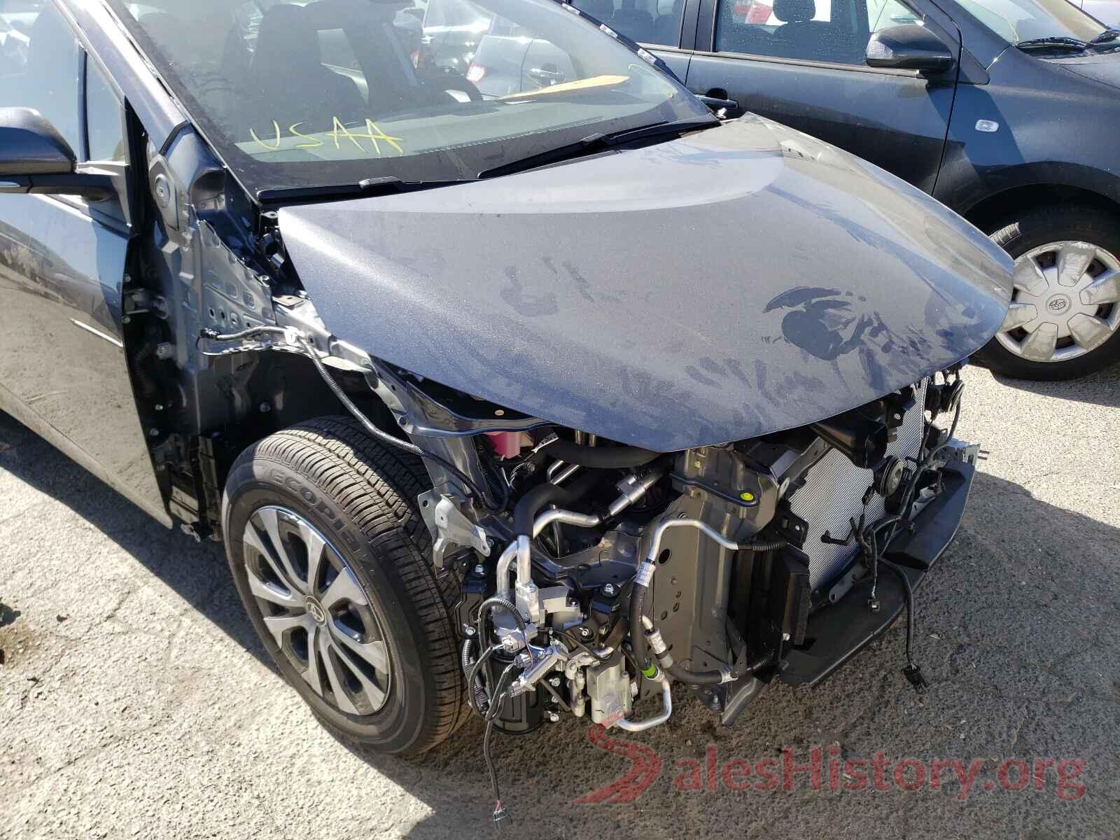 JTDKAMFPXM3177158 2021 TOYOTA PRIUS