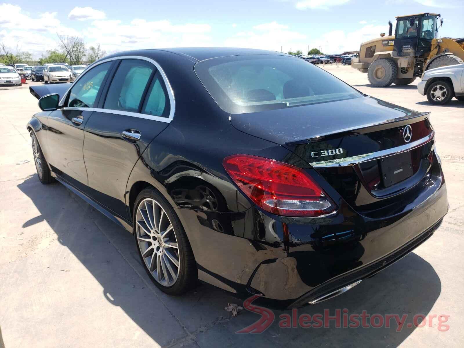 55SWF4JB0HU227572 2017 MERCEDES-BENZ C CLASS