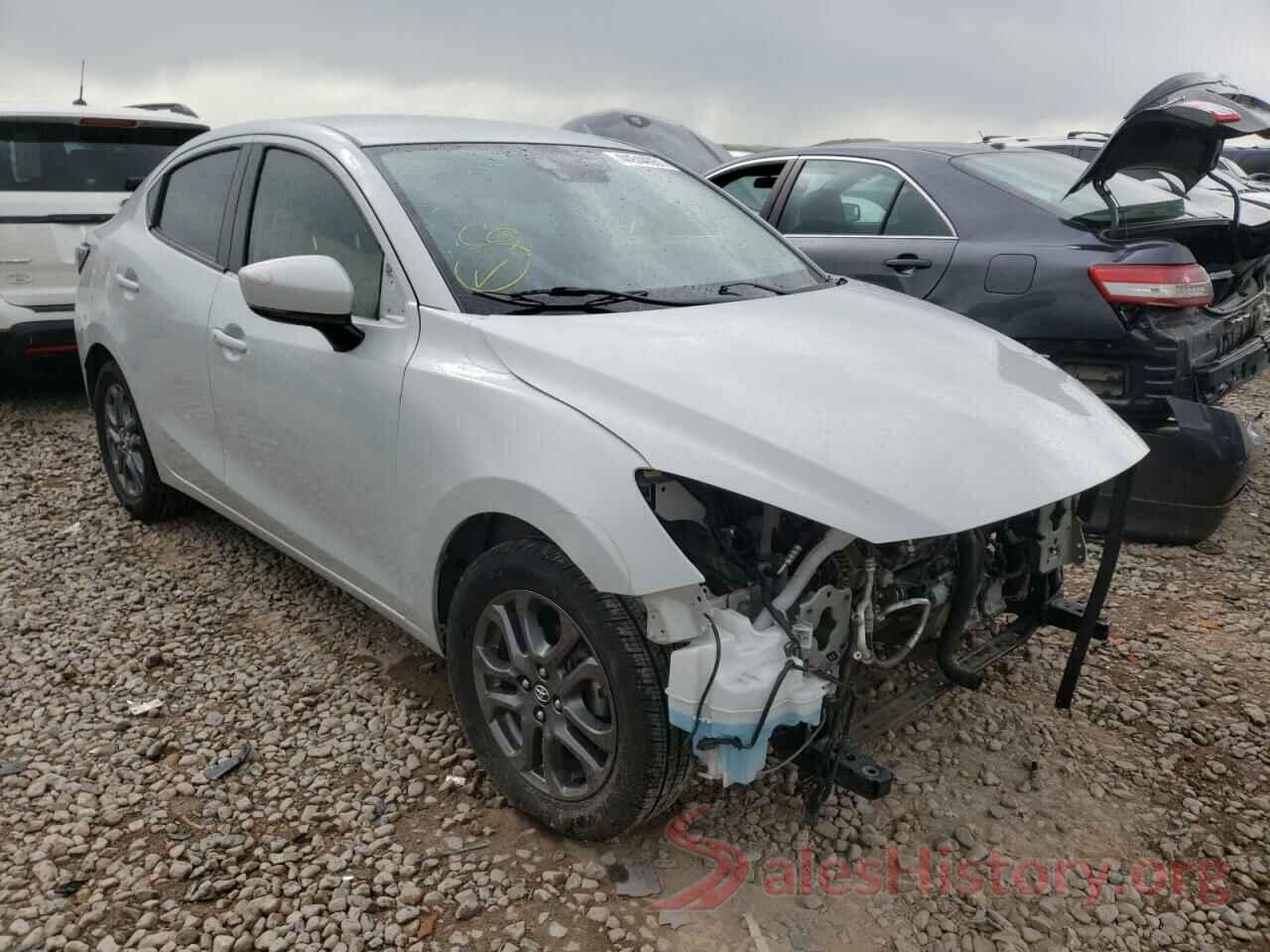 3MYDLBYV2KY509084 2019 TOYOTA YARIS