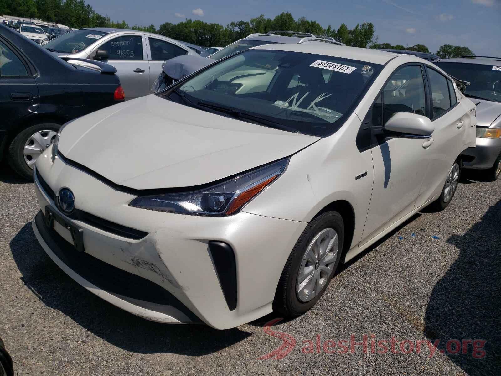 JTDKARFU7K3092181 2019 TOYOTA PRIUS