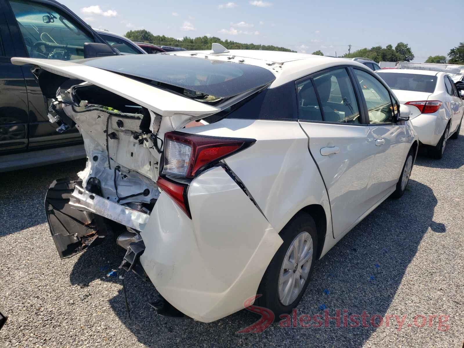 JTDKARFU7K3092181 2019 TOYOTA PRIUS