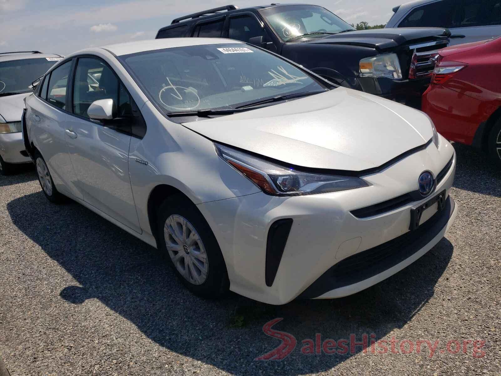 JTDKARFU7K3092181 2019 TOYOTA PRIUS