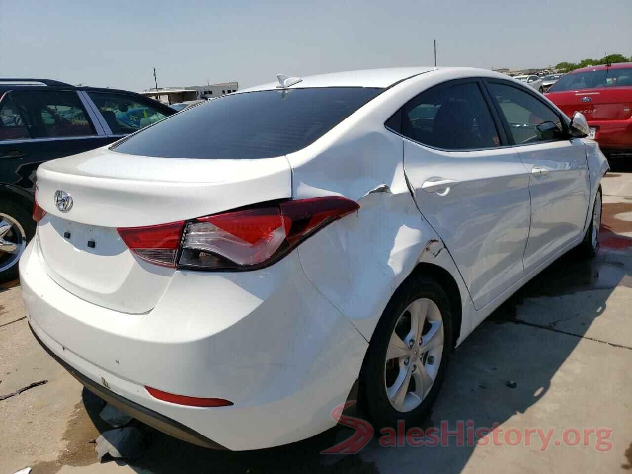 5NPDH4AEXGH792201 2016 HYUNDAI ELANTRA