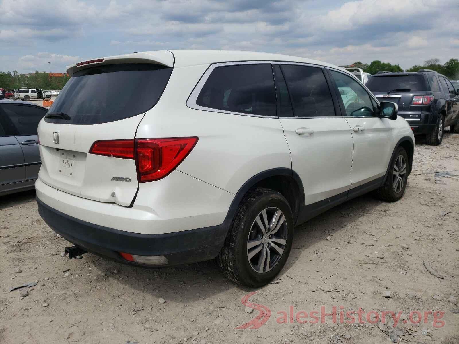 5FNYF6H80GB076506 2016 HONDA PILOT