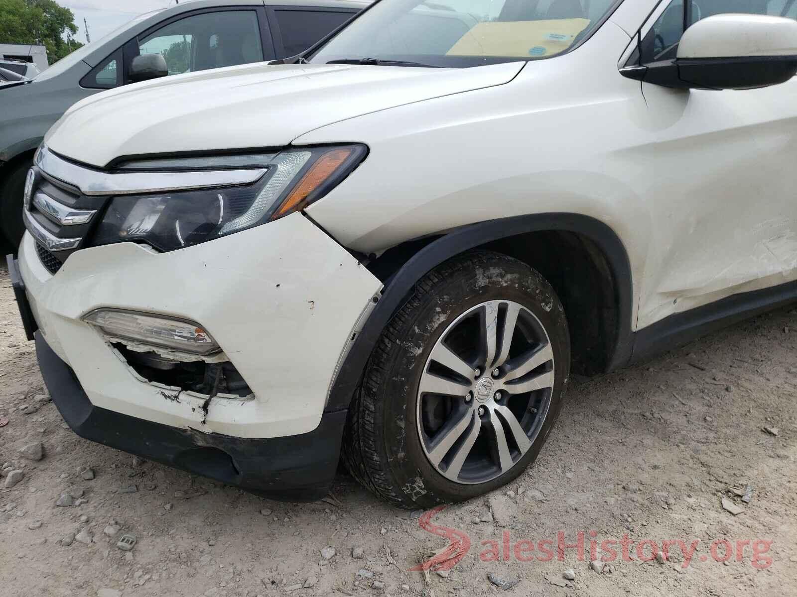 5FNYF6H80GB076506 2016 HONDA PILOT