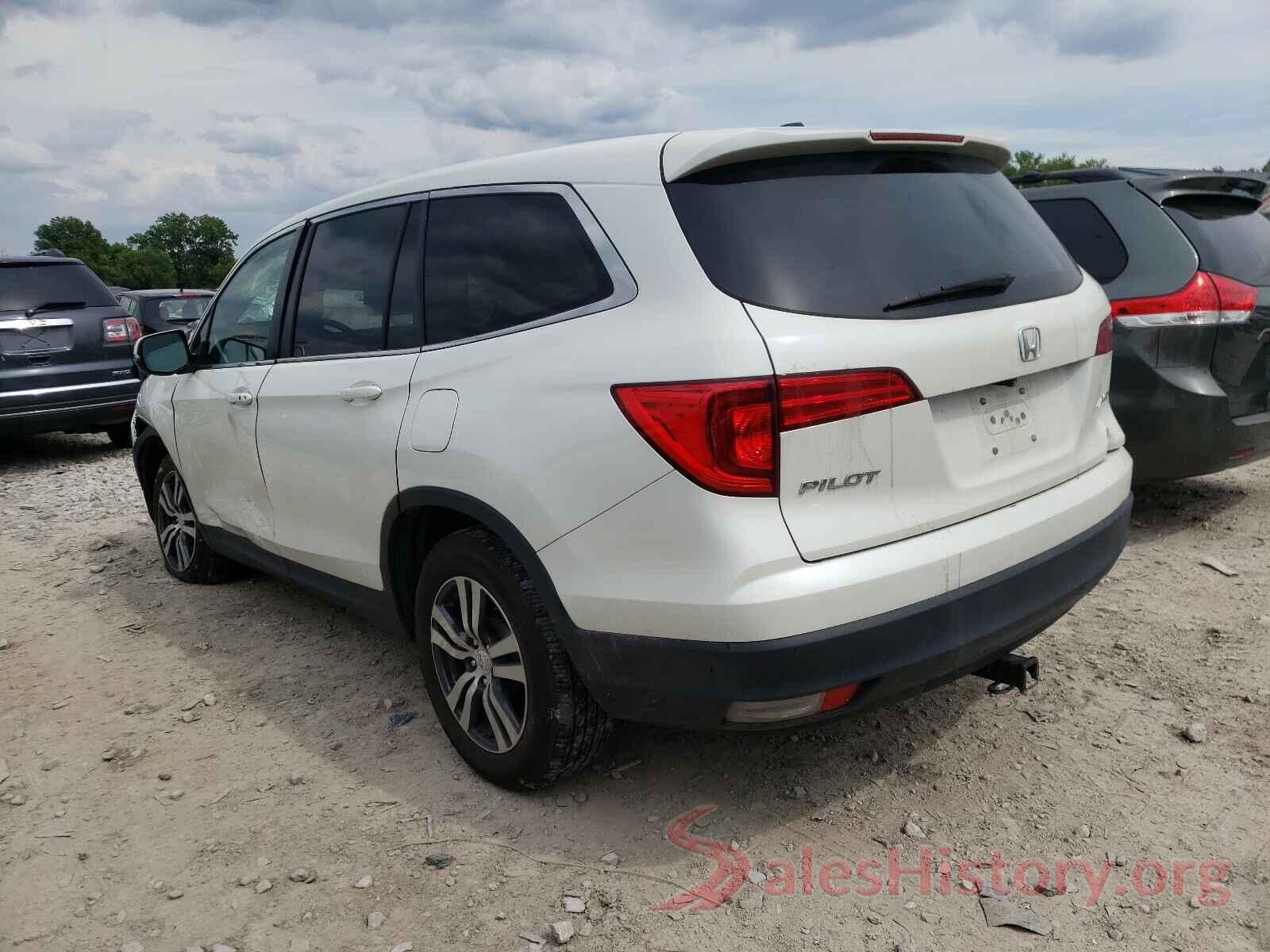 5FNYF6H80GB076506 2016 HONDA PILOT