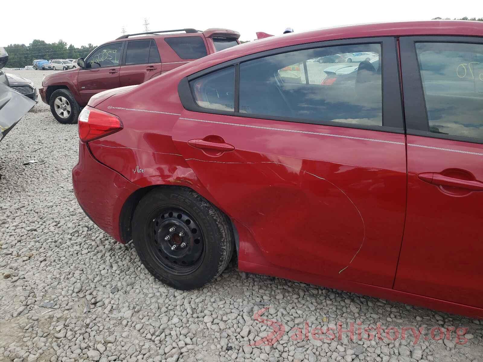 KNAFK4A68G5570384 2016 KIA FORTE