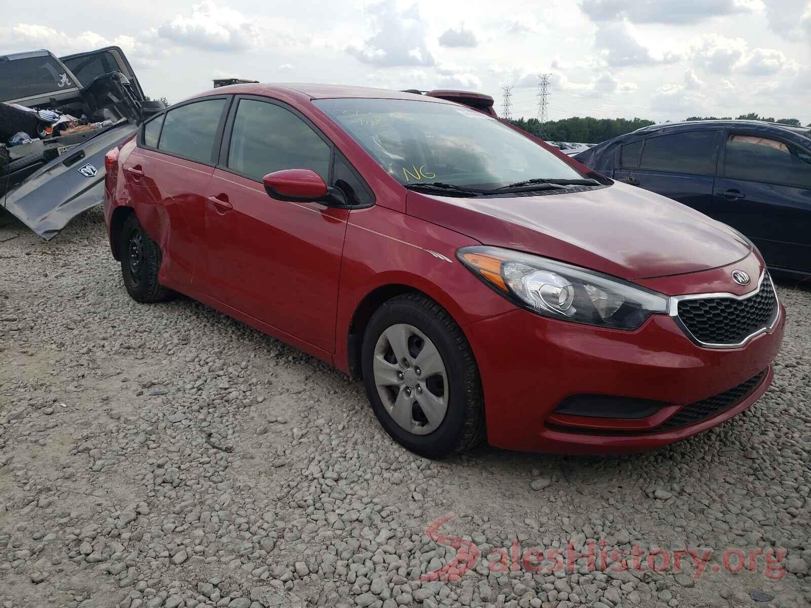 KNAFK4A68G5570384 2016 KIA FORTE