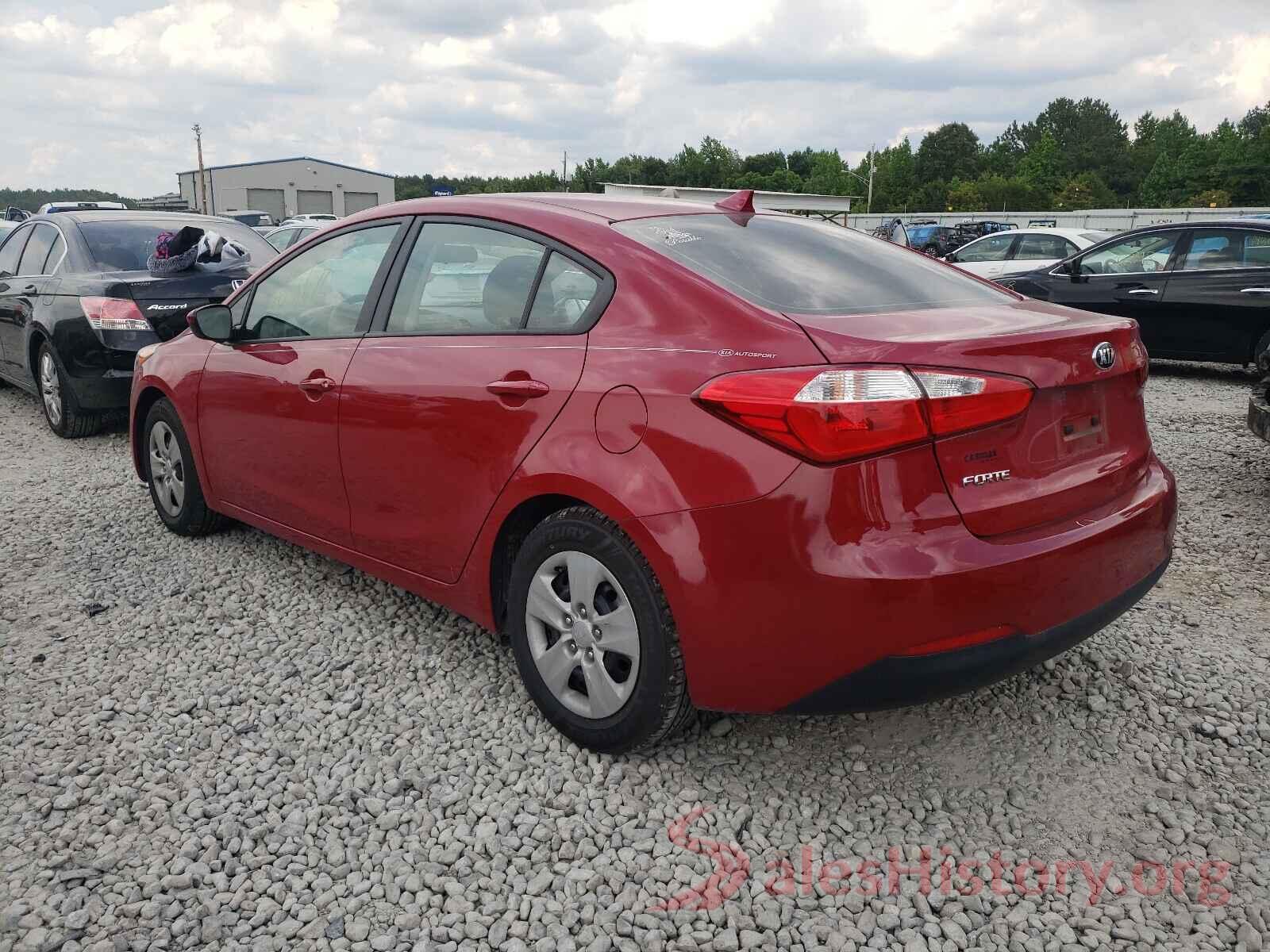 KNAFK4A68G5570384 2016 KIA FORTE