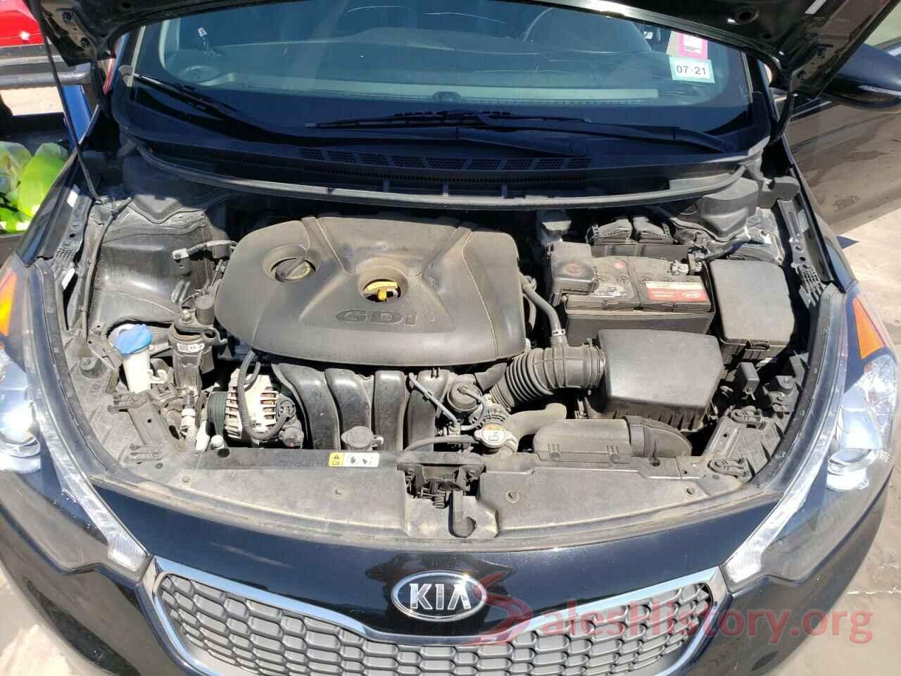 KNAFX5A81G5529362 2016 KIA FORTE