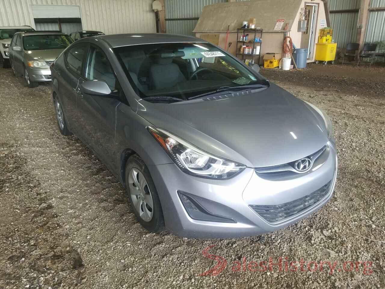 5NPDH4AE2GH677396 2016 HYUNDAI ELANTRA