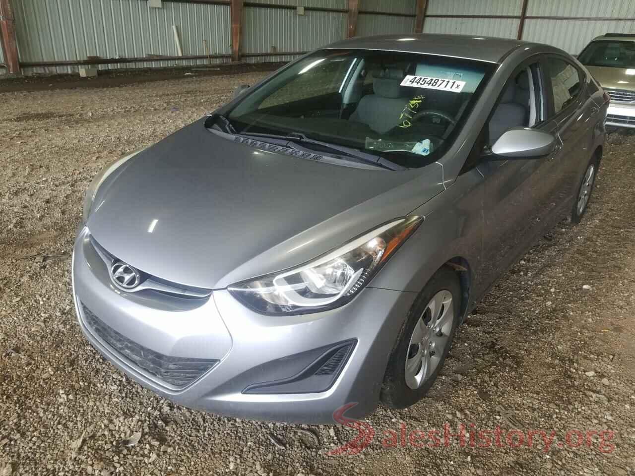 5NPDH4AE2GH677396 2016 HYUNDAI ELANTRA