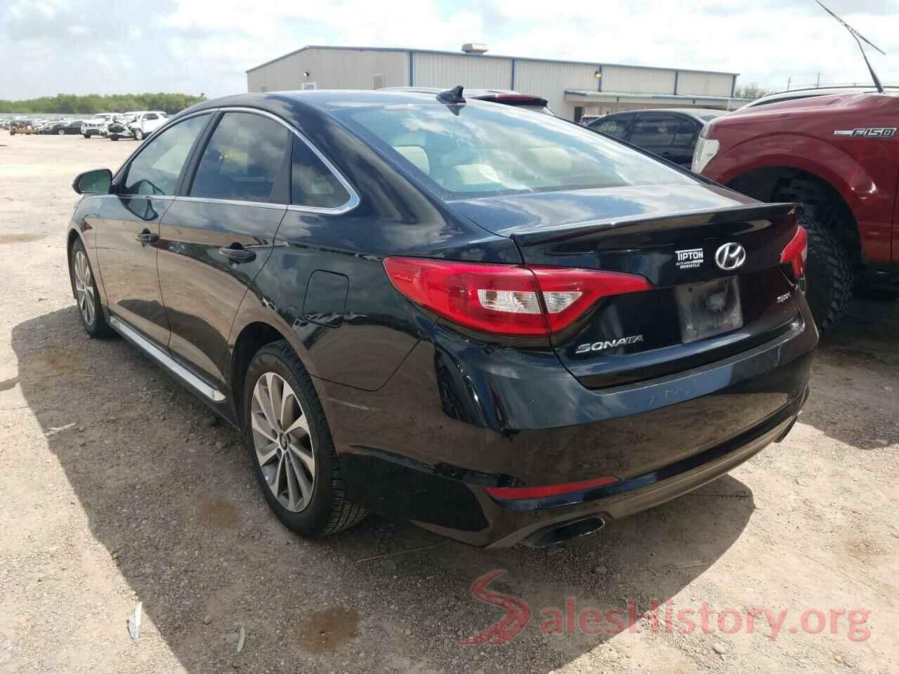 5NPE34AF4HH499598 2017 HYUNDAI SONATA