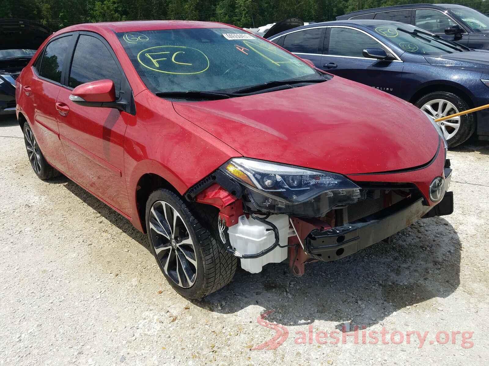 5YFBURHEXJP791145 2018 TOYOTA COROLLA