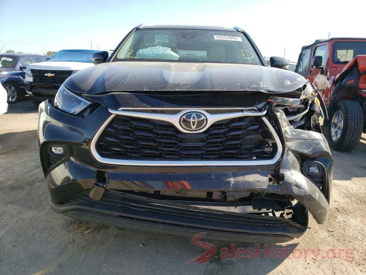 5TDGZRAH8MS045509 2021 TOYOTA HIGHLANDER