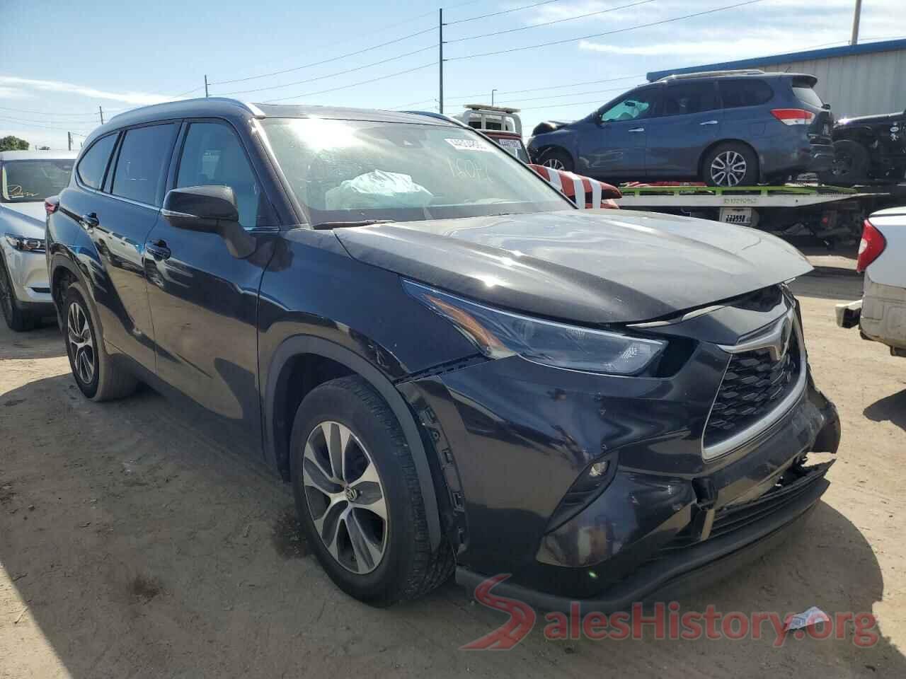 5TDGZRAH8MS045509 2021 TOYOTA HIGHLANDER