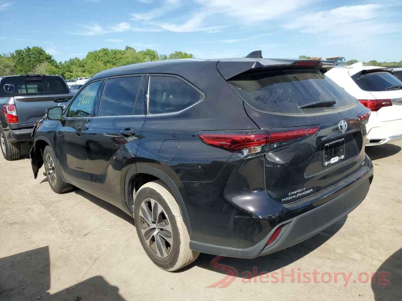 5TDGZRAH8MS045509 2021 TOYOTA HIGHLANDER