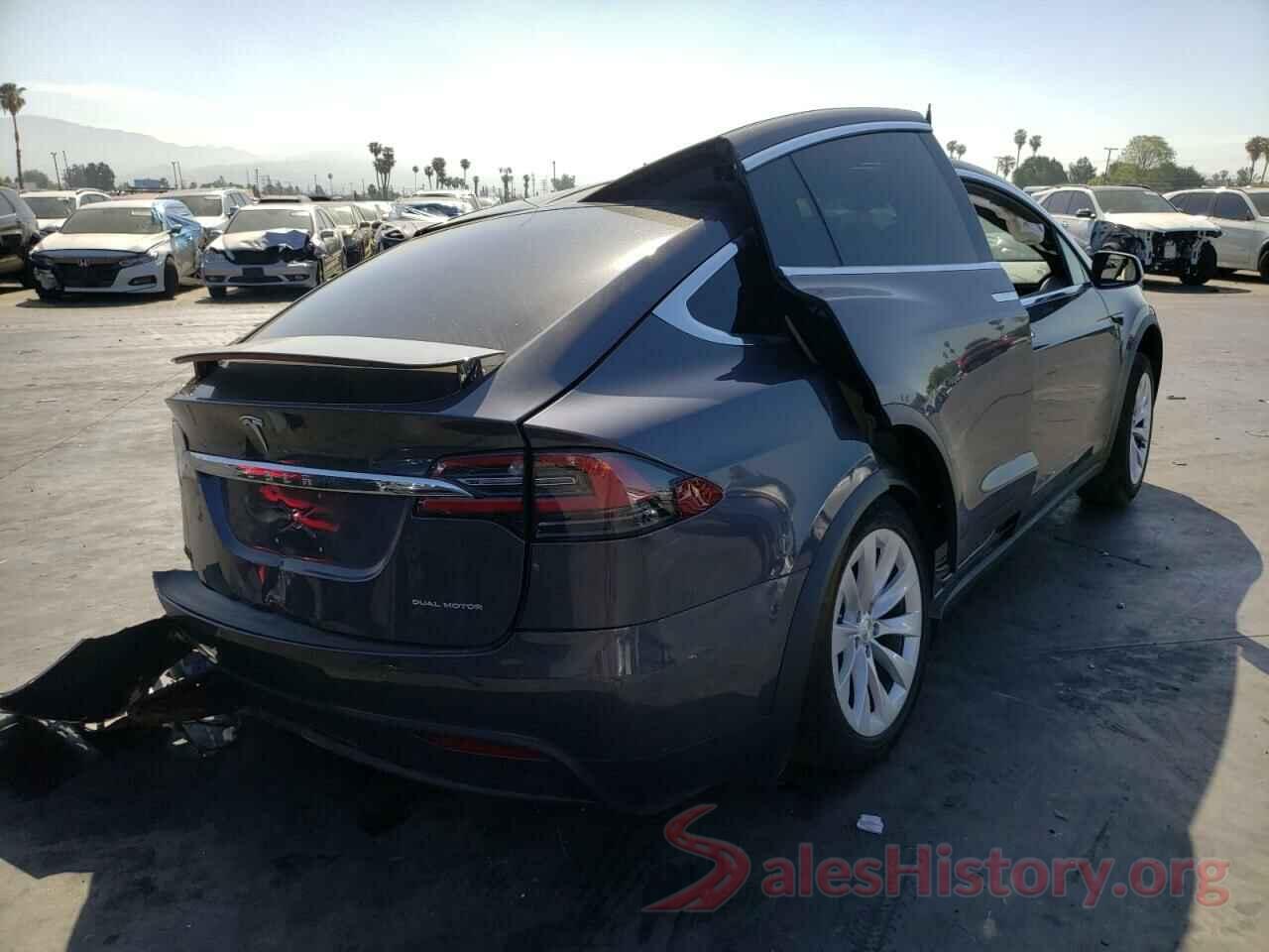 5YJXCBE2XLF304258 2020 TESLA MODEL X