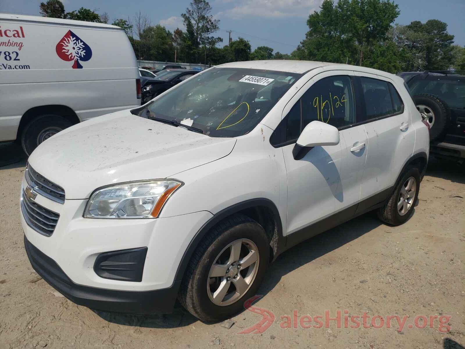 3GNCJNSB3GL164353 2016 CHEVROLET TRAX