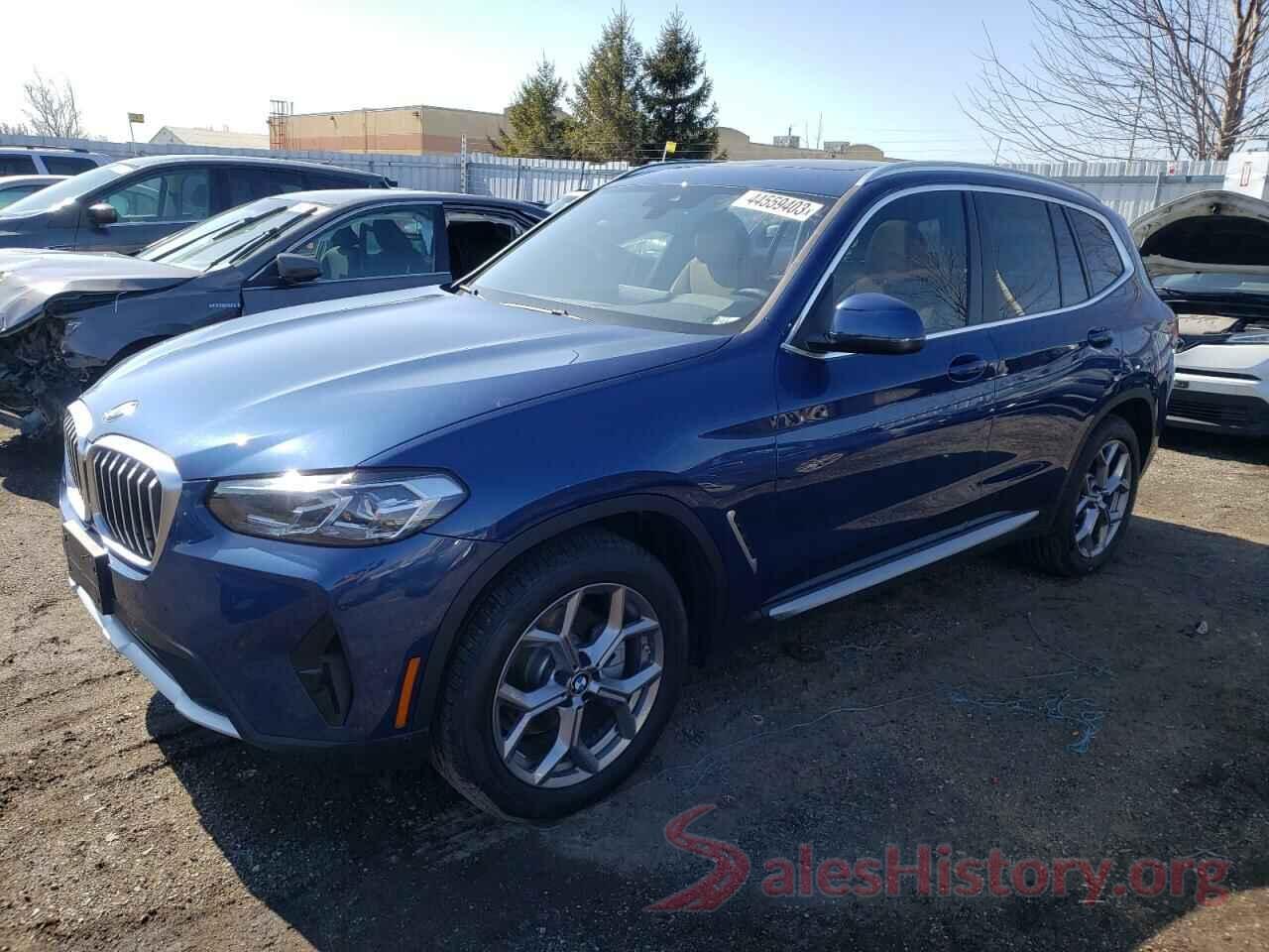 5UX53DP07P9P89407 2023 BMW X3