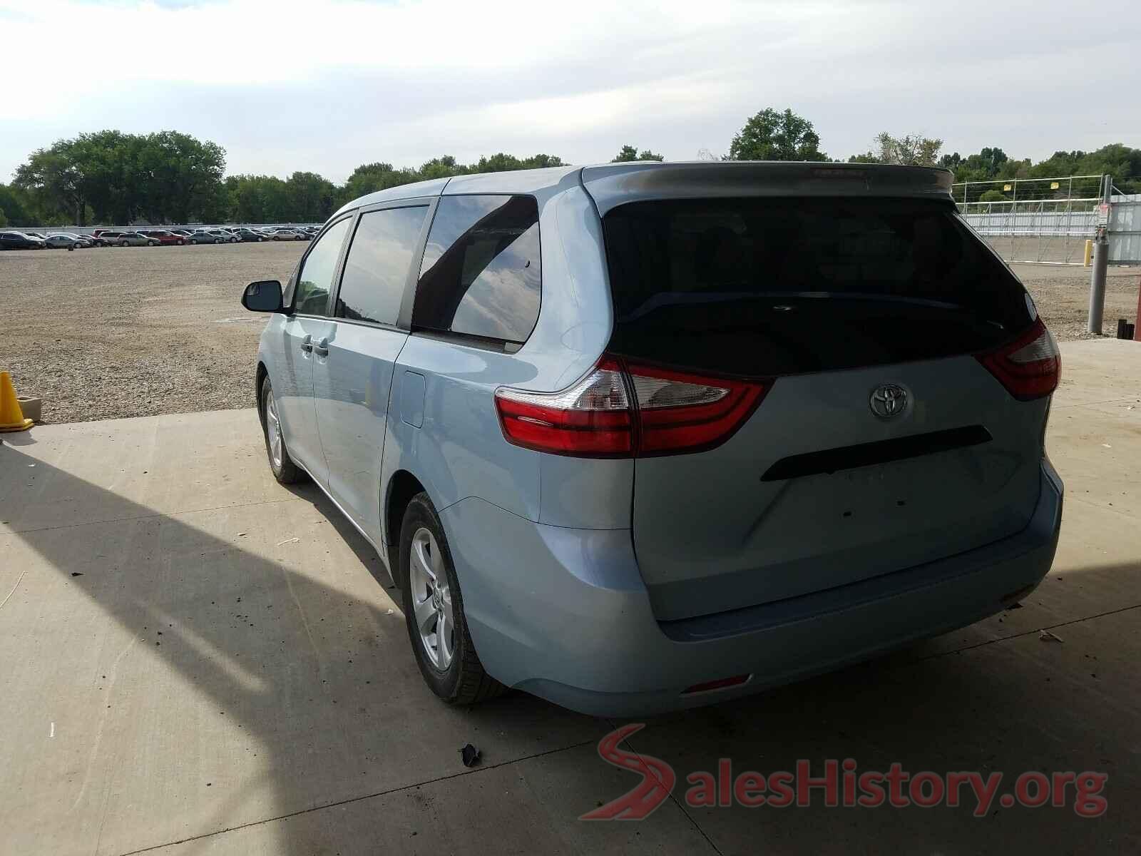 5TDZK3DC2GS742205 2016 TOYOTA SIENNA