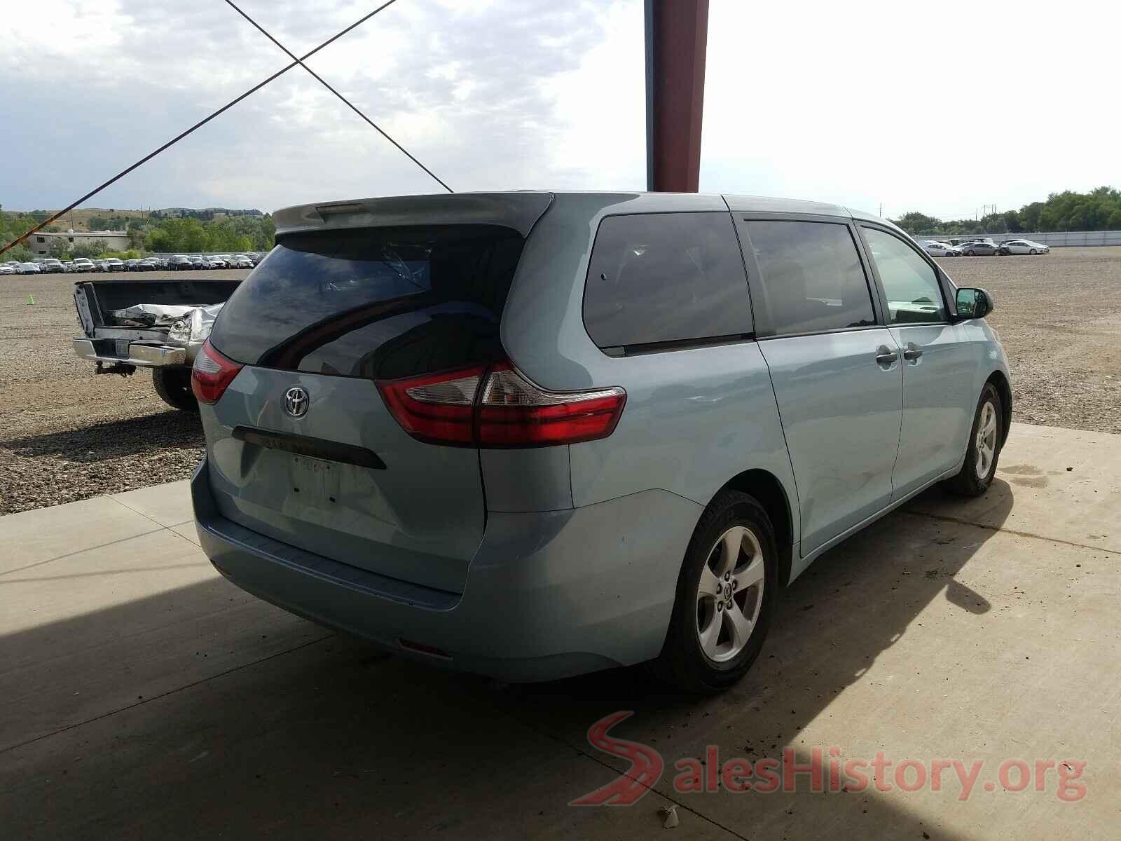 5TDZK3DC2GS742205 2016 TOYOTA SIENNA