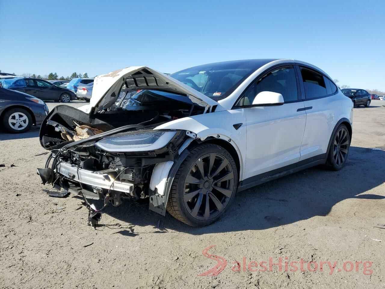 7SAXCBE62NF332578 2022 TESLA MODEL X