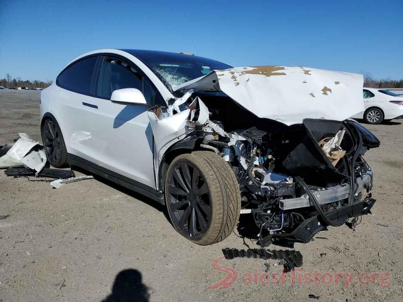 7SAXCBE62NF332578 2022 TESLA MODEL X