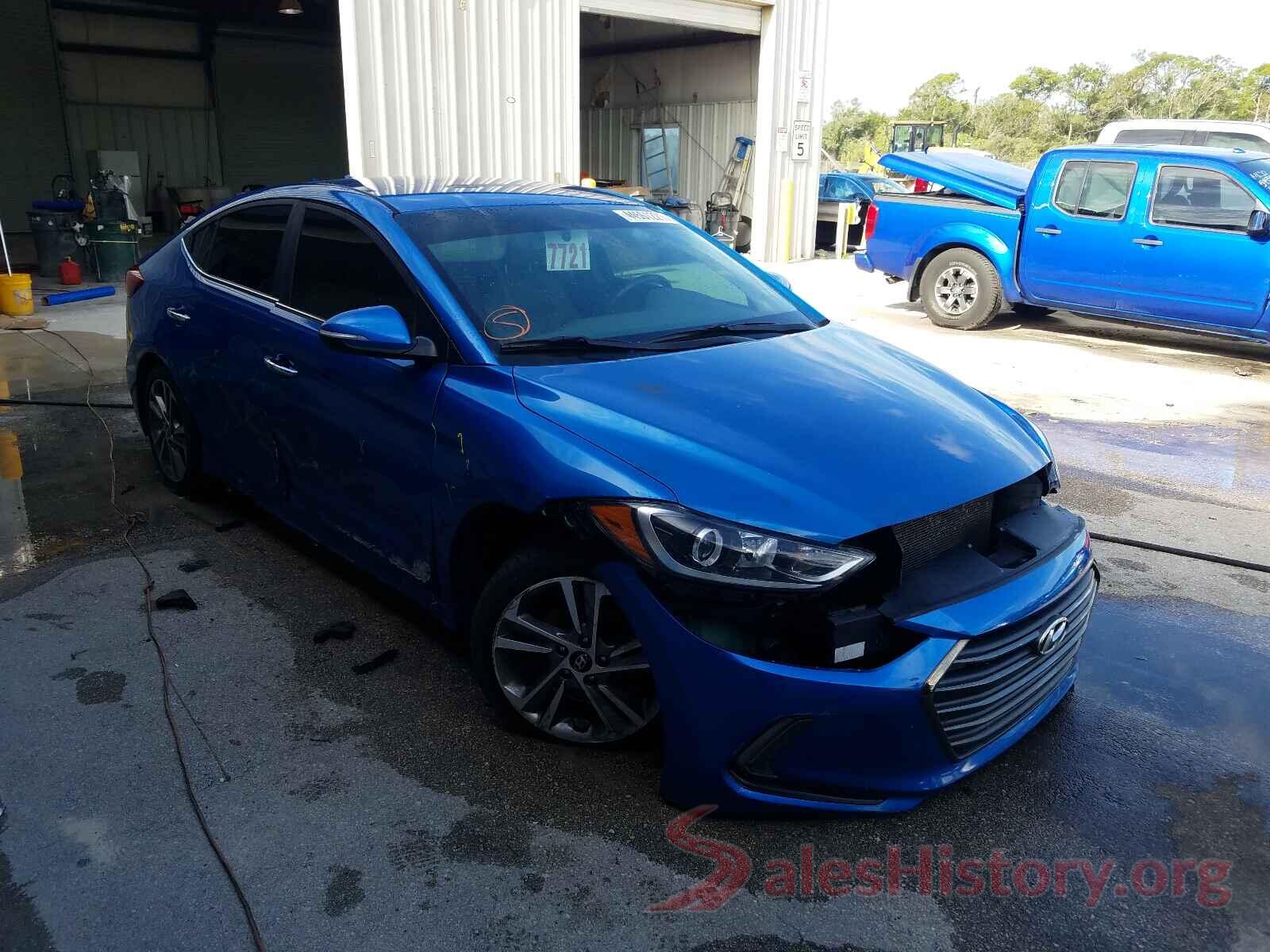 5NPD84LF5HH007302 2017 HYUNDAI ELANTRA