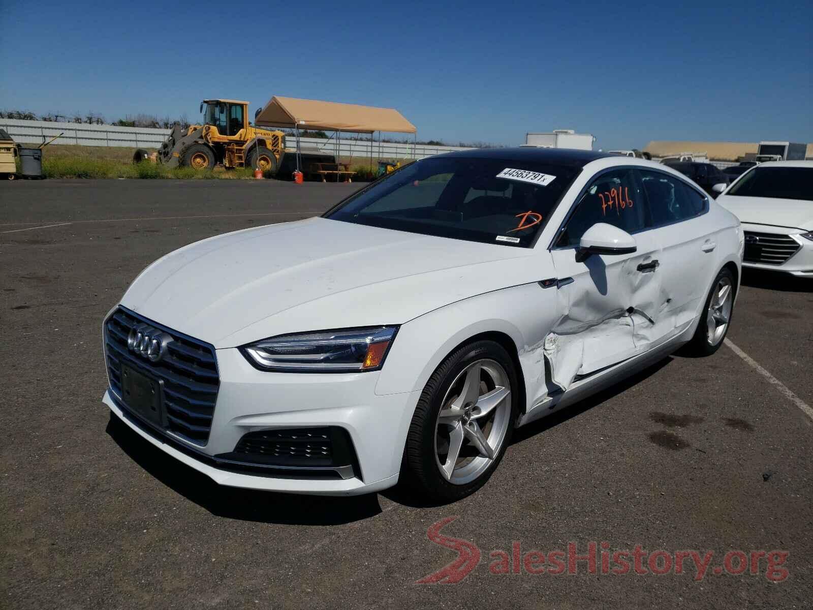 WAUDNCF51JA004087 2018 AUDI A5