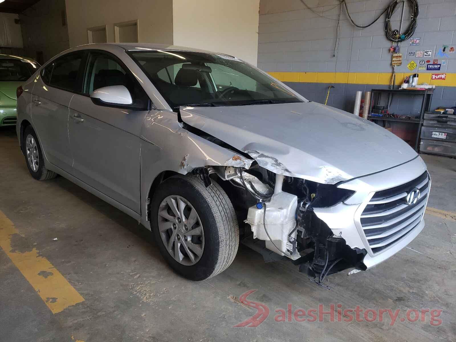 5NPD74LF1JH345286 2018 HYUNDAI ELANTRA