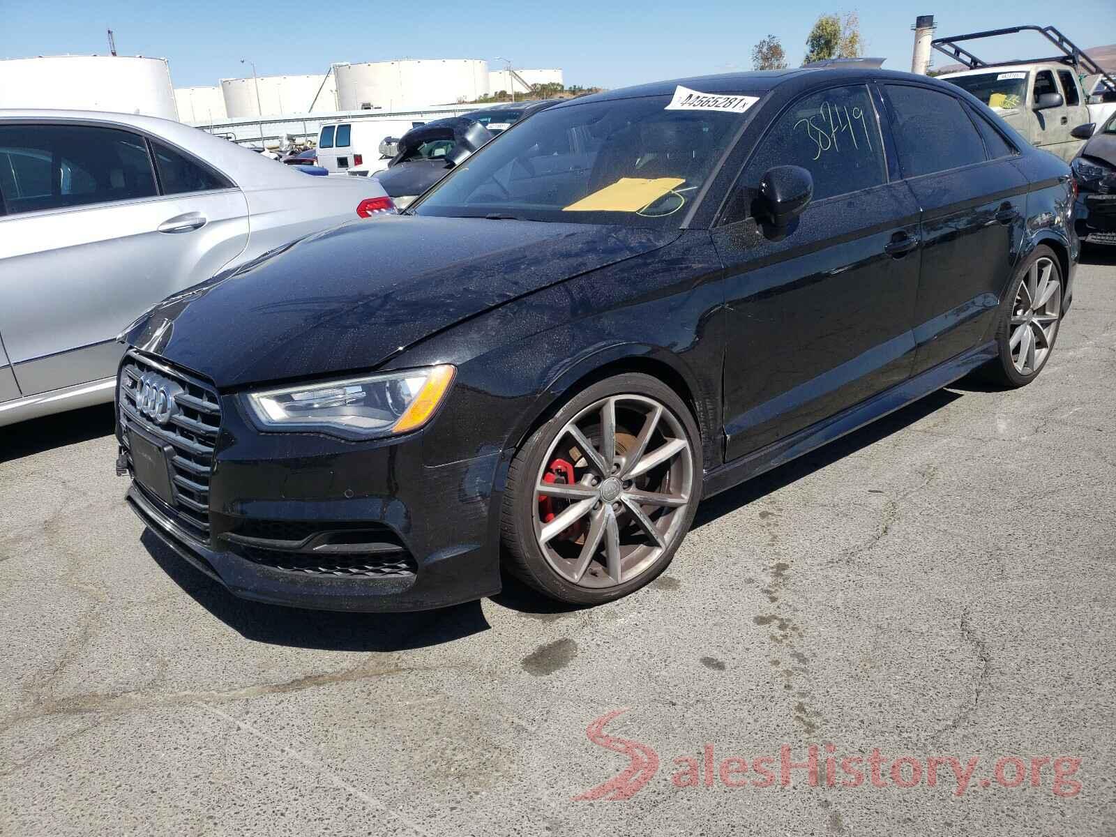 WAUB1GFF3G1027589 2016 AUDI S3