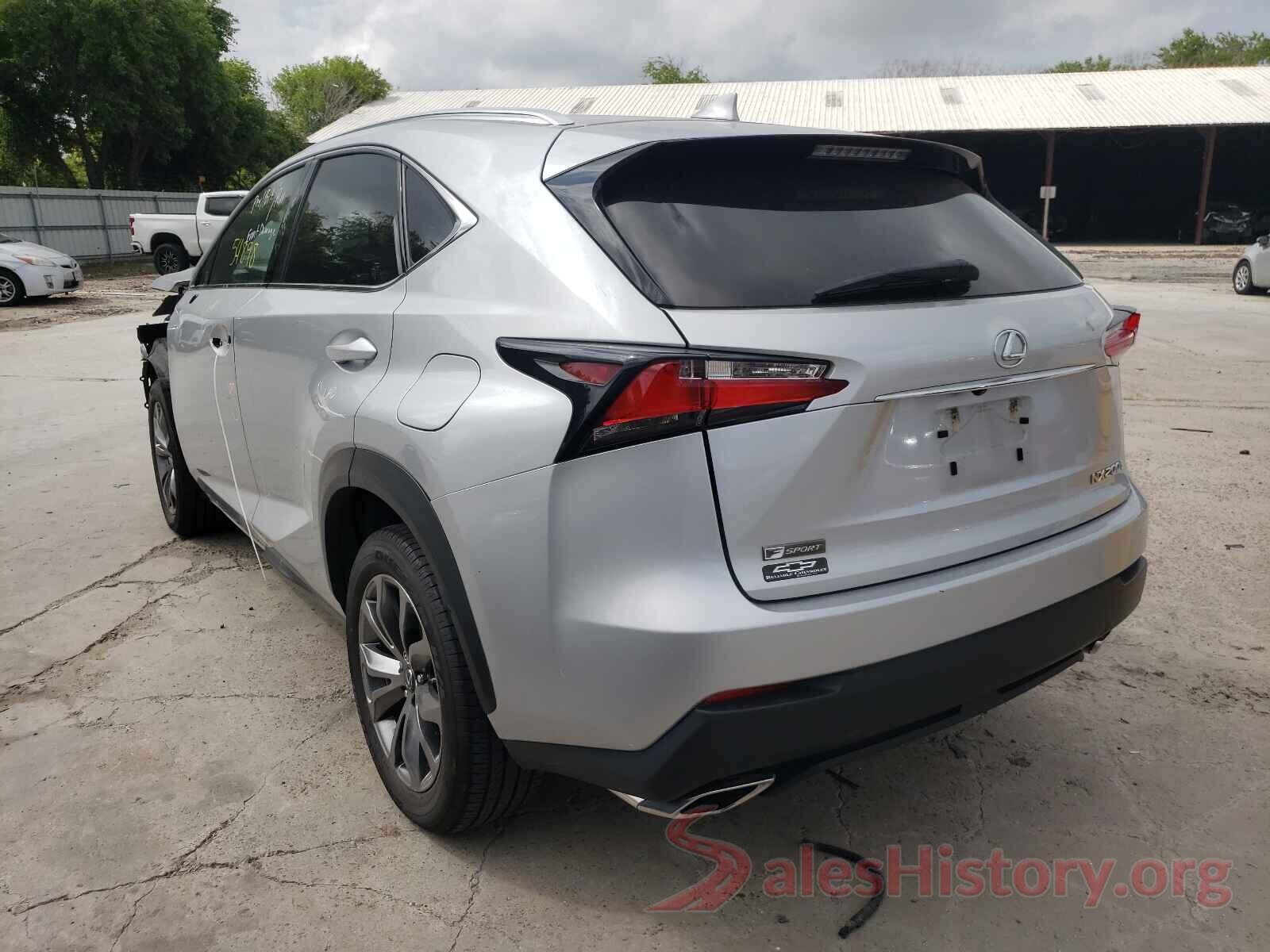 JTJYARBZXH2074250 2017 LEXUS NX