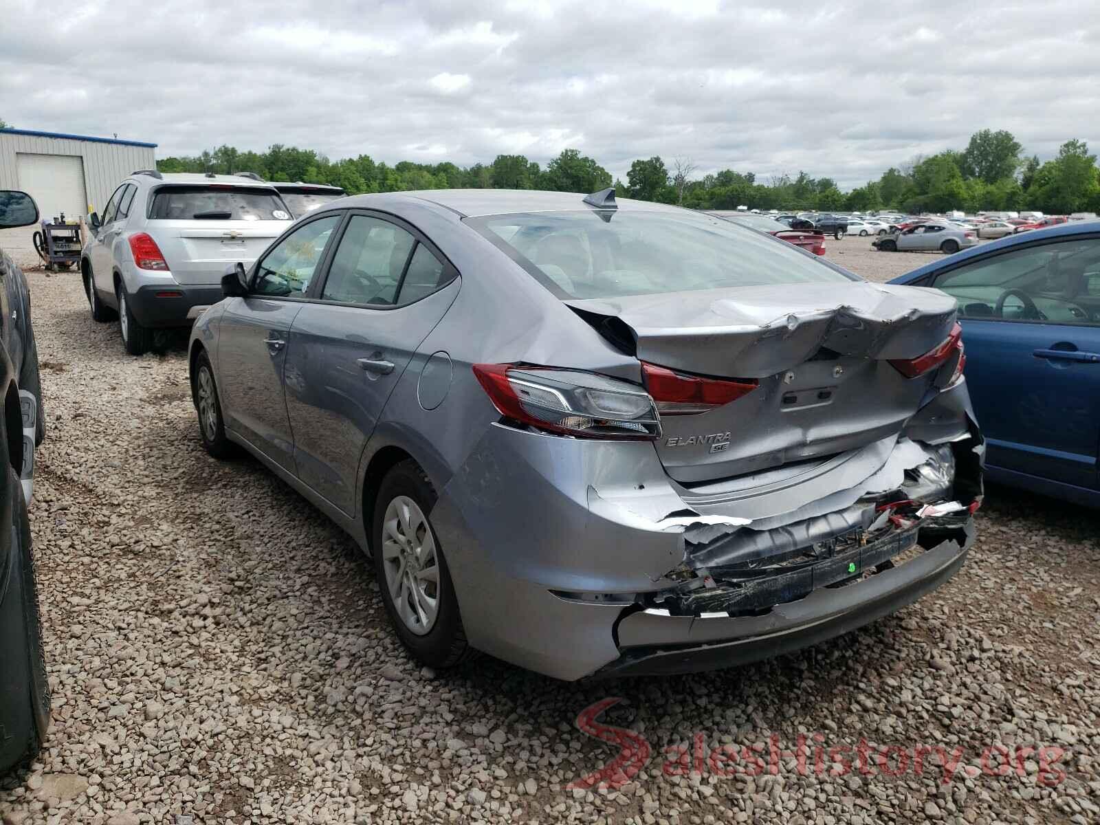 5NPD74LF7HH073594 2017 HYUNDAI ELANTRA