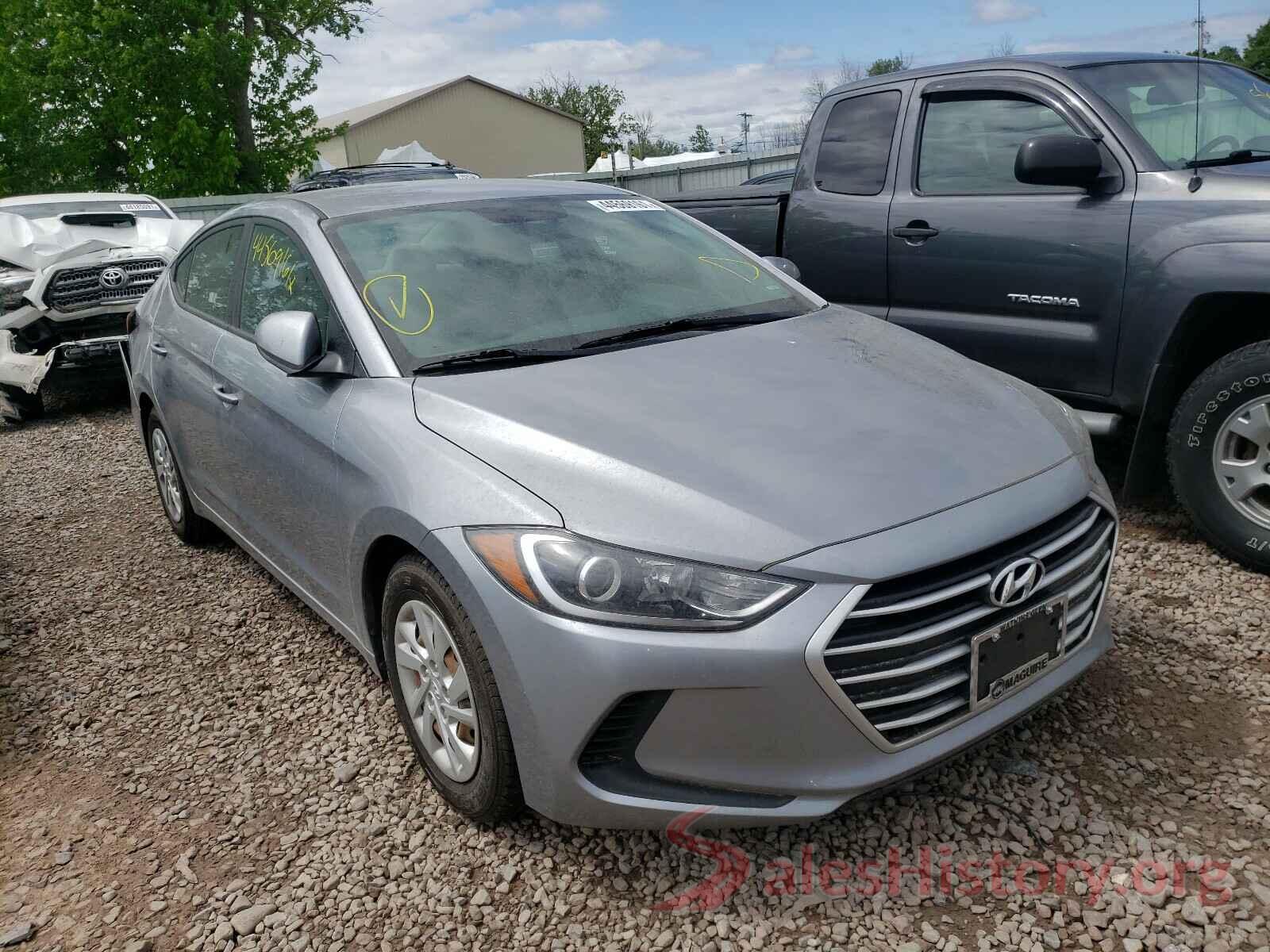 5NPD74LF7HH073594 2017 HYUNDAI ELANTRA