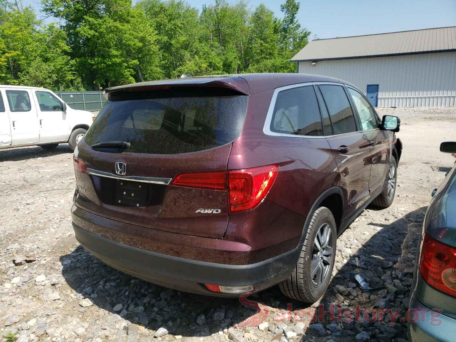 5FNYF6H55GB072411 2016 HONDA PILOT