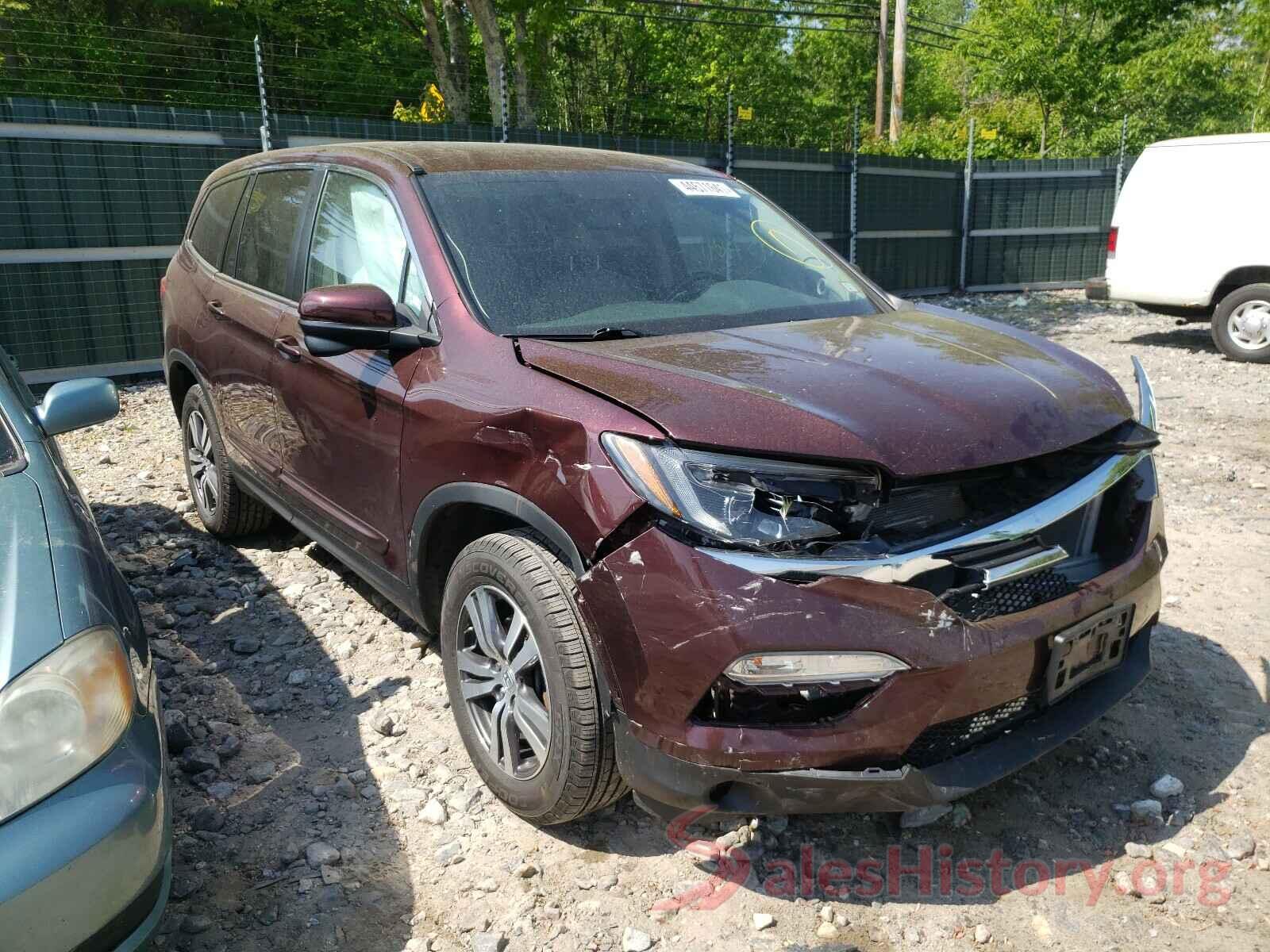 5FNYF6H55GB072411 2016 HONDA PILOT