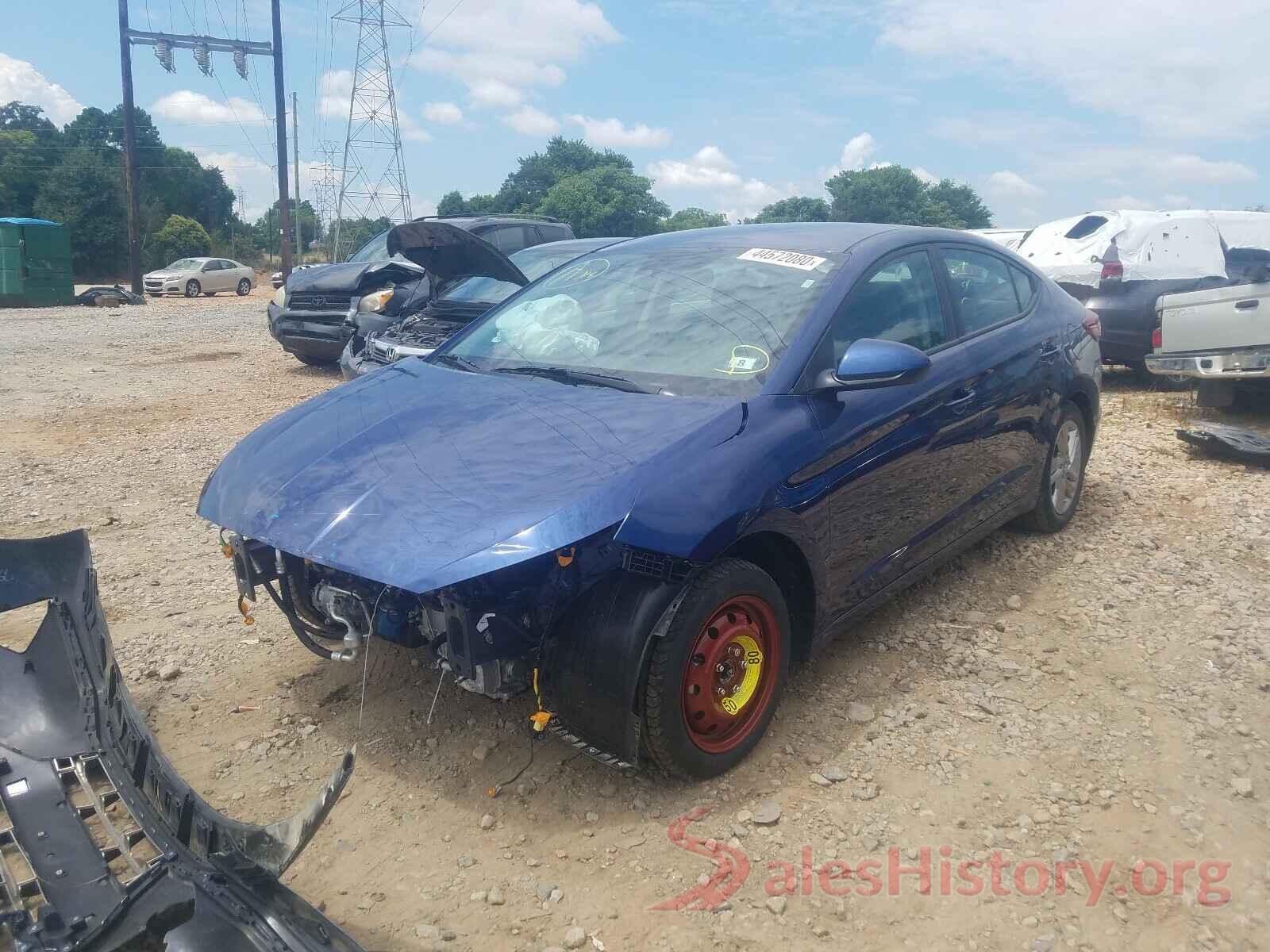 5NPD84LFXLH520683 2020 HYUNDAI ELANTRA