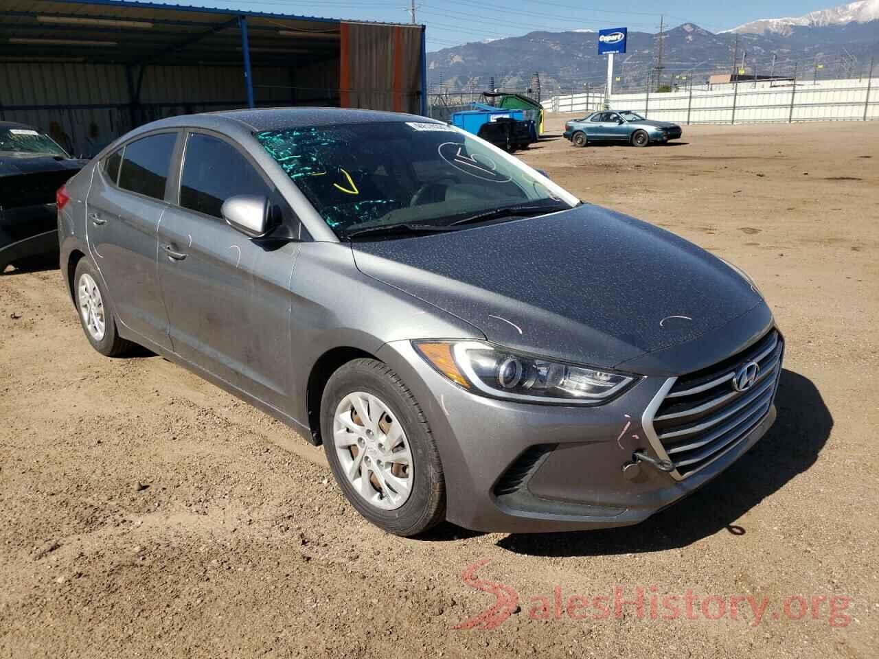 KMHD74LF8HU090602 2017 HYUNDAI ELANTRA