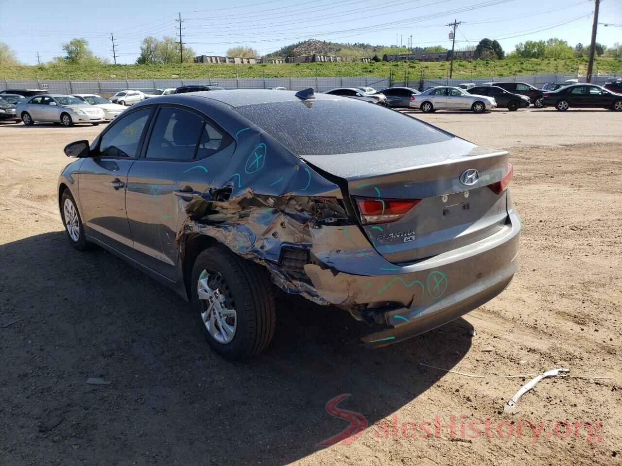 KMHD74LF8HU090602 2017 HYUNDAI ELANTRA