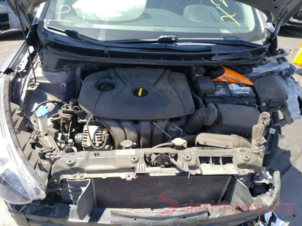 KMHD35LH0GU280136 2016 HYUNDAI ELANTRA