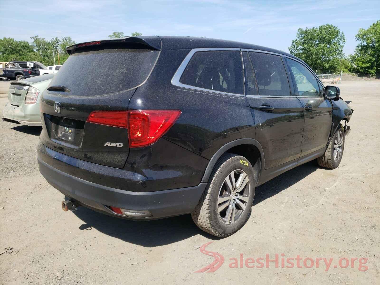 5FNYF6H33GB081767 2016 HONDA PILOT