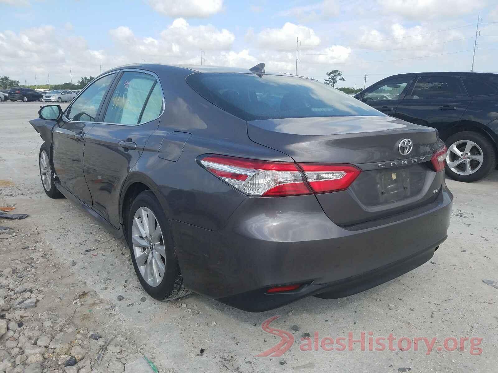 4T1B11HK9KU180572 2019 TOYOTA CAMRY