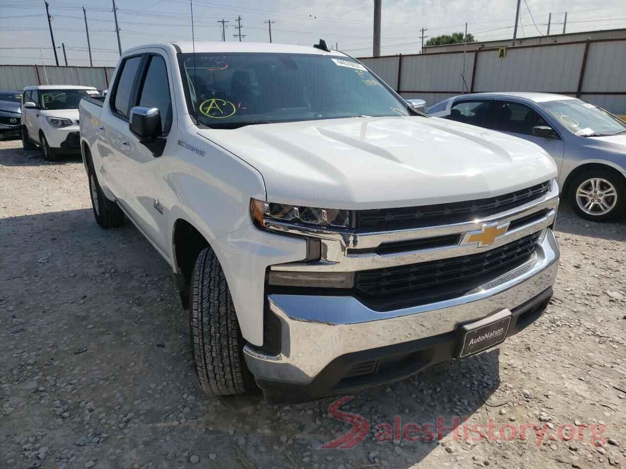 3GCPWCEK5MG109001 2021 CHEVROLET SILVERADO