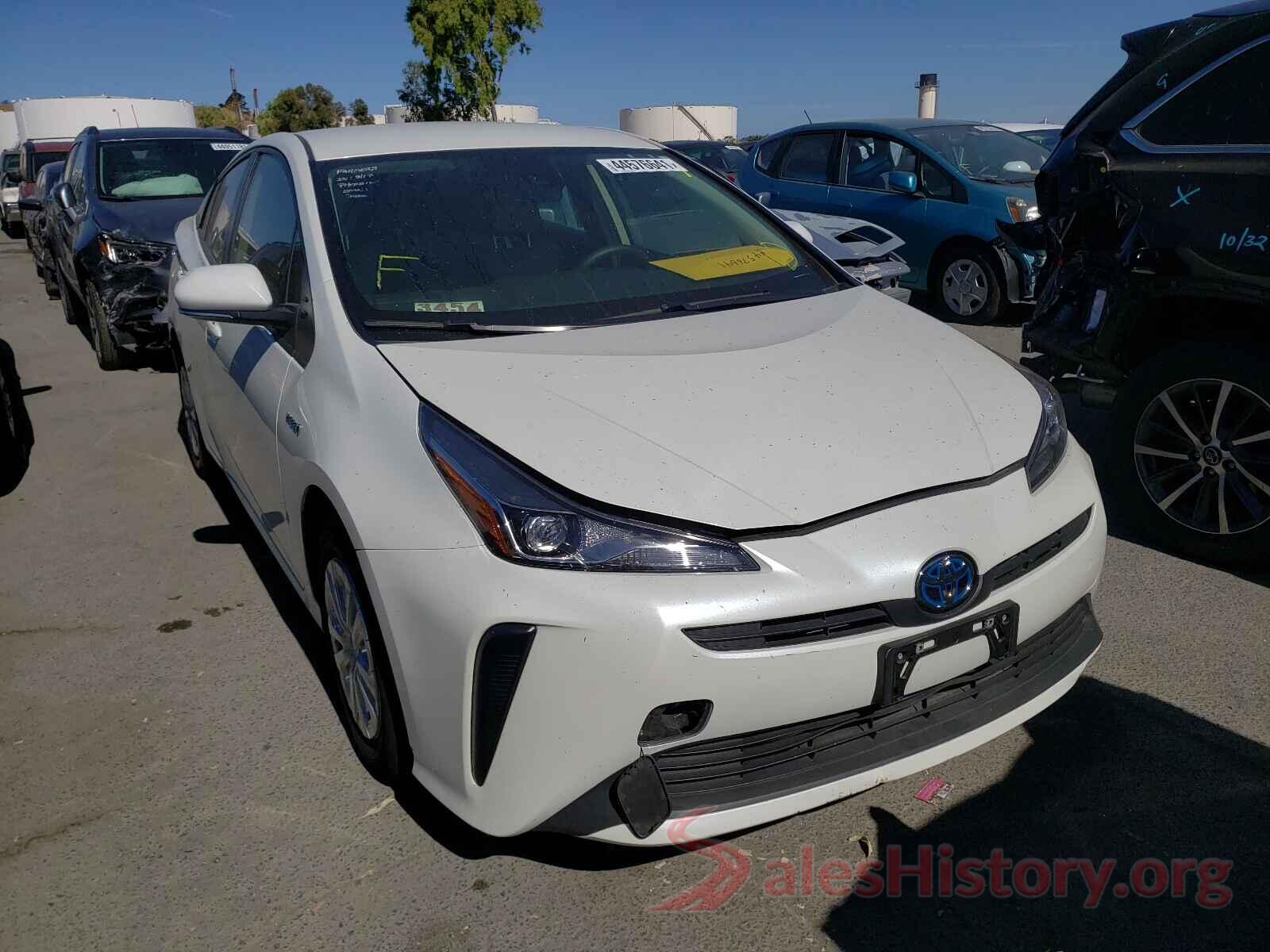 JTDKARFU5L3110257 2020 TOYOTA PRIUS