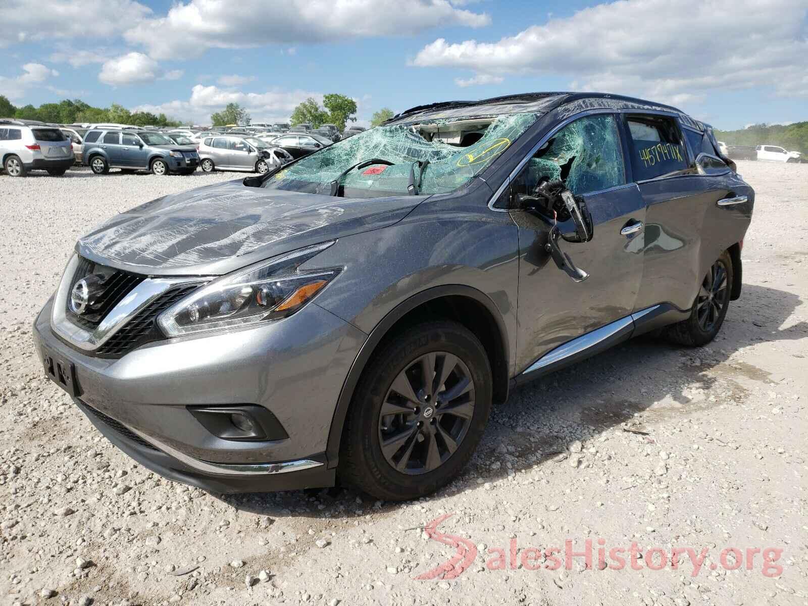 5N1AZ2MH8JN186571 2018 NISSAN MURANO