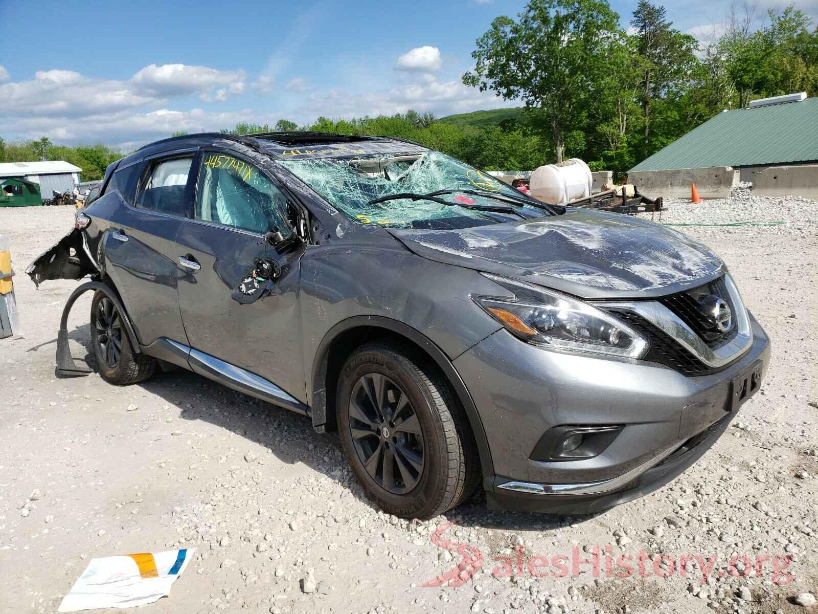 5N1AZ2MH8JN186571 2018 NISSAN MURANO